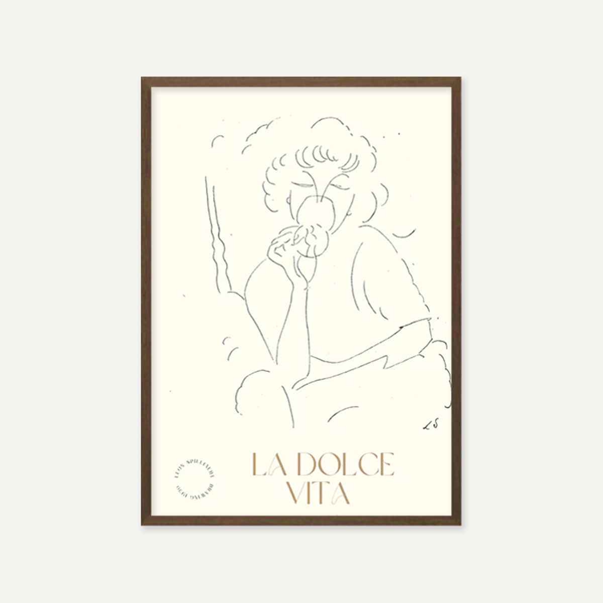 그릿시즌(GREET SEASON) 레옹 스필리아르트 La Dolche Vita (액자 포함)