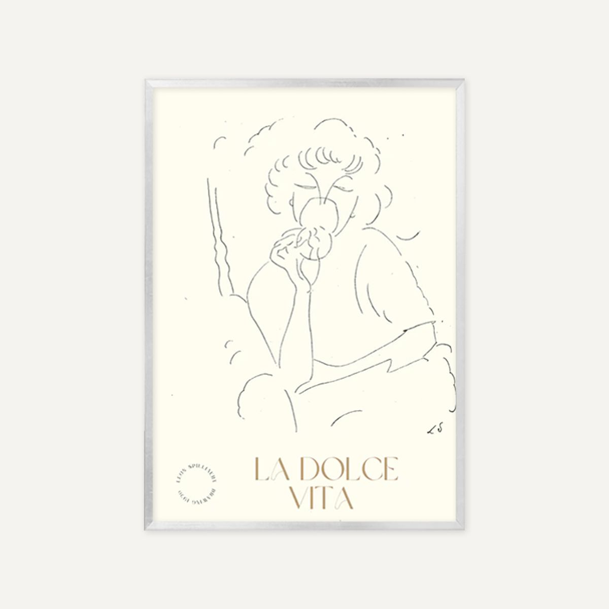 그릿시즌(GREET SEASON) 레옹 스필리아르트 La Dolche Vita (액자 포함)