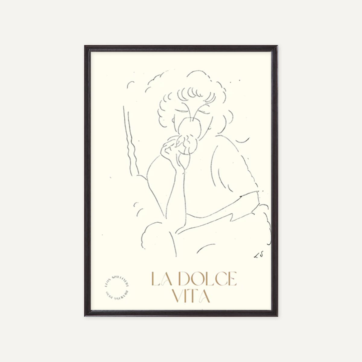 그릿시즌(GREET SEASON) 레옹 스필리아르트 La Dolche Vita (액자 포함)