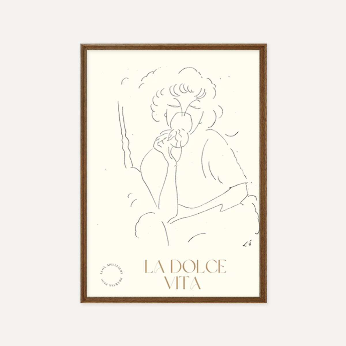그릿시즌(GREET SEASON) 레옹 스필리아르트 La Dolche Vita (액자 포함)