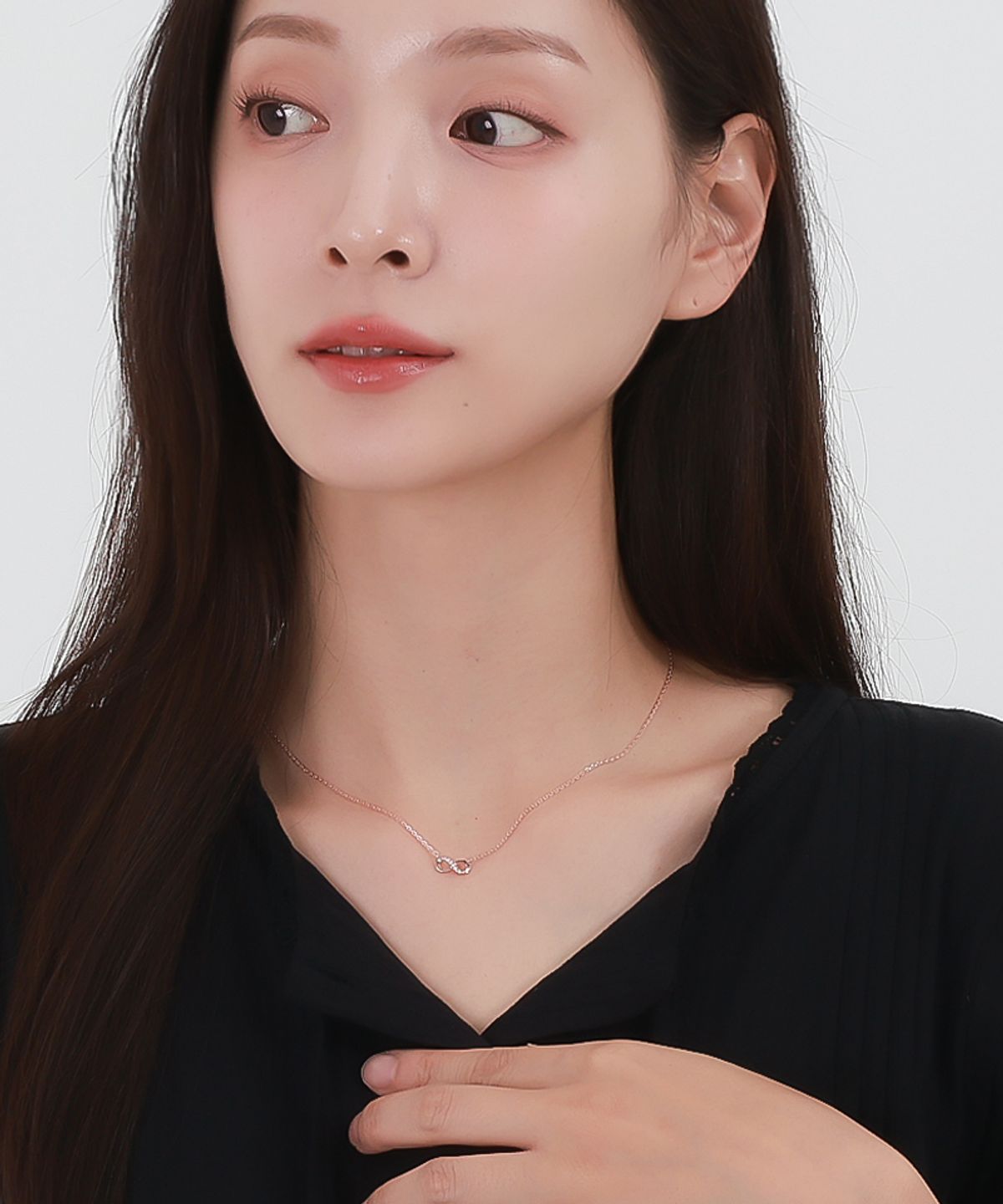 블랑시에르(BLANCIER) 에버루프 BL253N1210 여자 목걸이