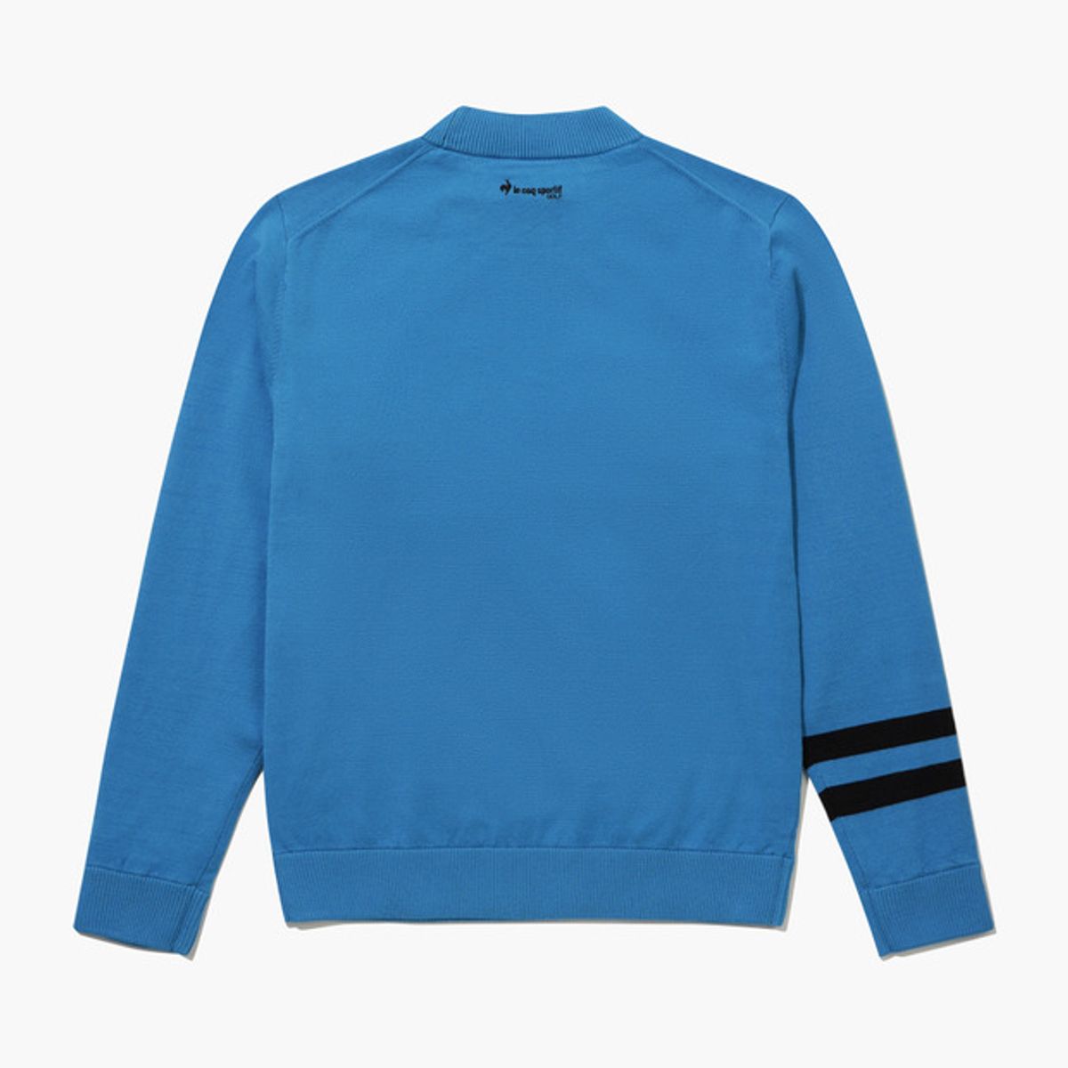 르꼬끄 골프(LECOQ GOLF) 남성 에센셜 방풍 스웨터 _BLUE GQ421MKPO9