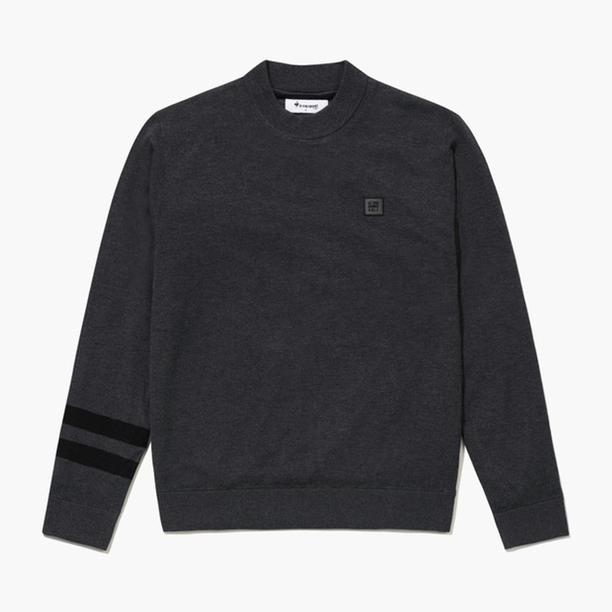 르꼬끄 골프(LECOQ GOLF) 남성 에센셜 방풍 스웨터 _MGRY GQ421MKPO9