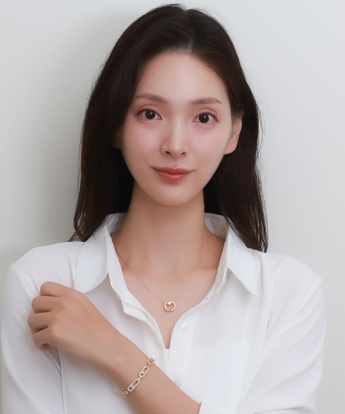 블랑시에르(BLANCIER) 루네 에토일레 BL252N1031 여자 목걸이