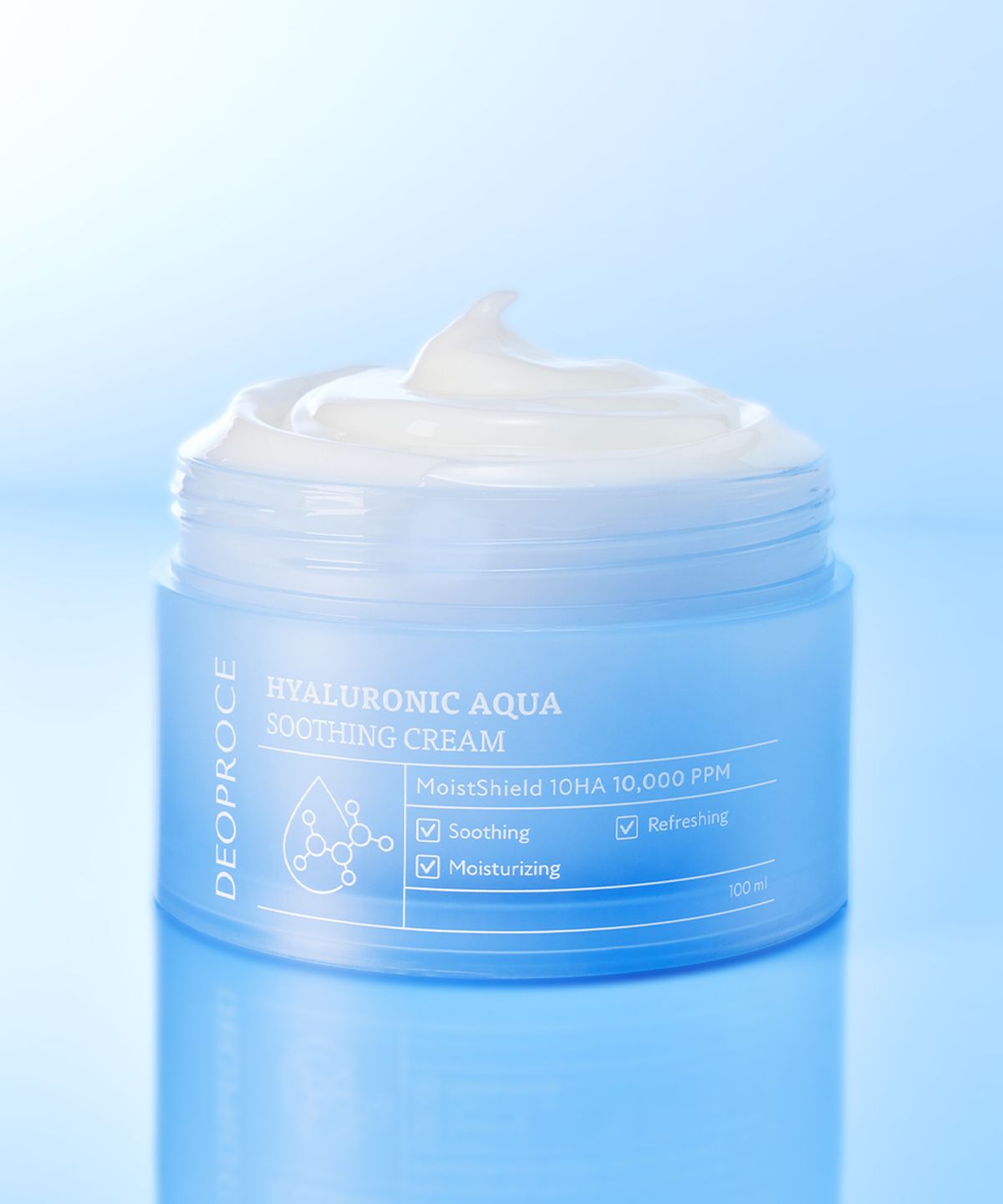 디오프러스(DEOPROCE) 히알루로닉 아쿠아 수딩 크림 100ml