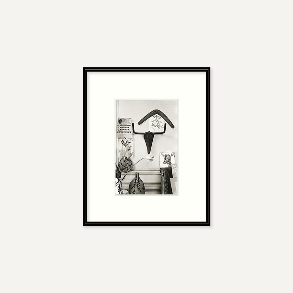 그릿시즌(GREET SEASON) 파블로 피카소 Sculpture Bulls head hanging on the wall (액자 포함)