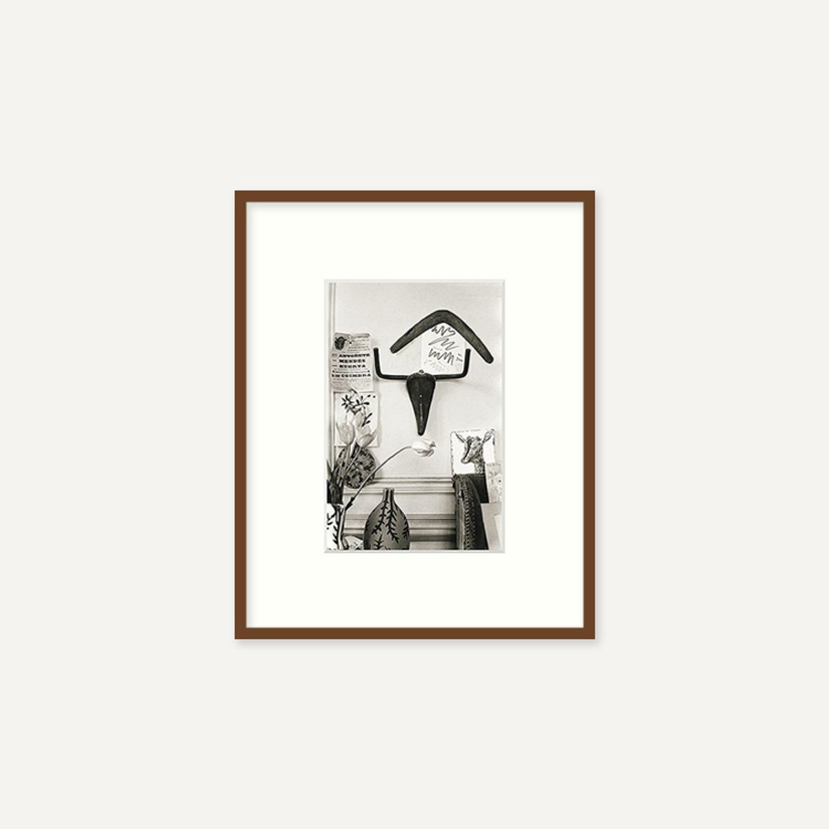 그릿시즌(GREET SEASON) 파블로 피카소 Sculpture Bulls head hanging on the wall (액자 포함)