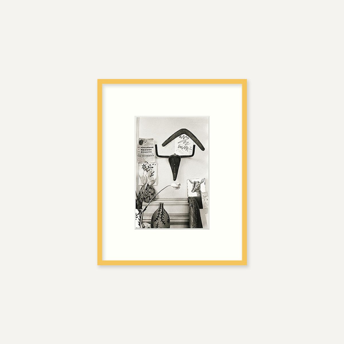 그릿시즌(GREET SEASON) 파블로 피카소 Sculpture Bulls head hanging on the wall (액자 포함)