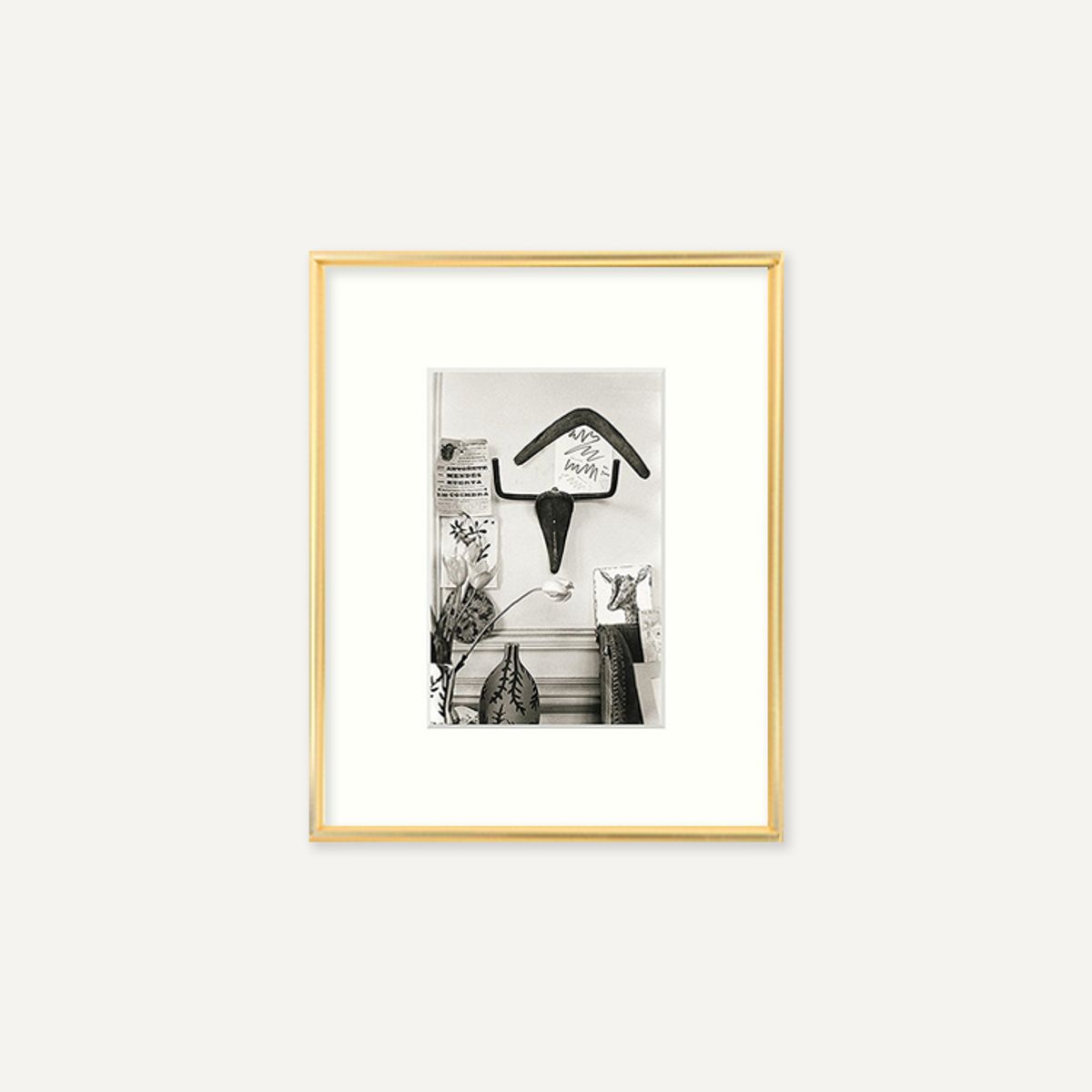 그릿시즌(GREET SEASON) 파블로 피카소 Sculpture Bulls head hanging on the wall (액자 포함)