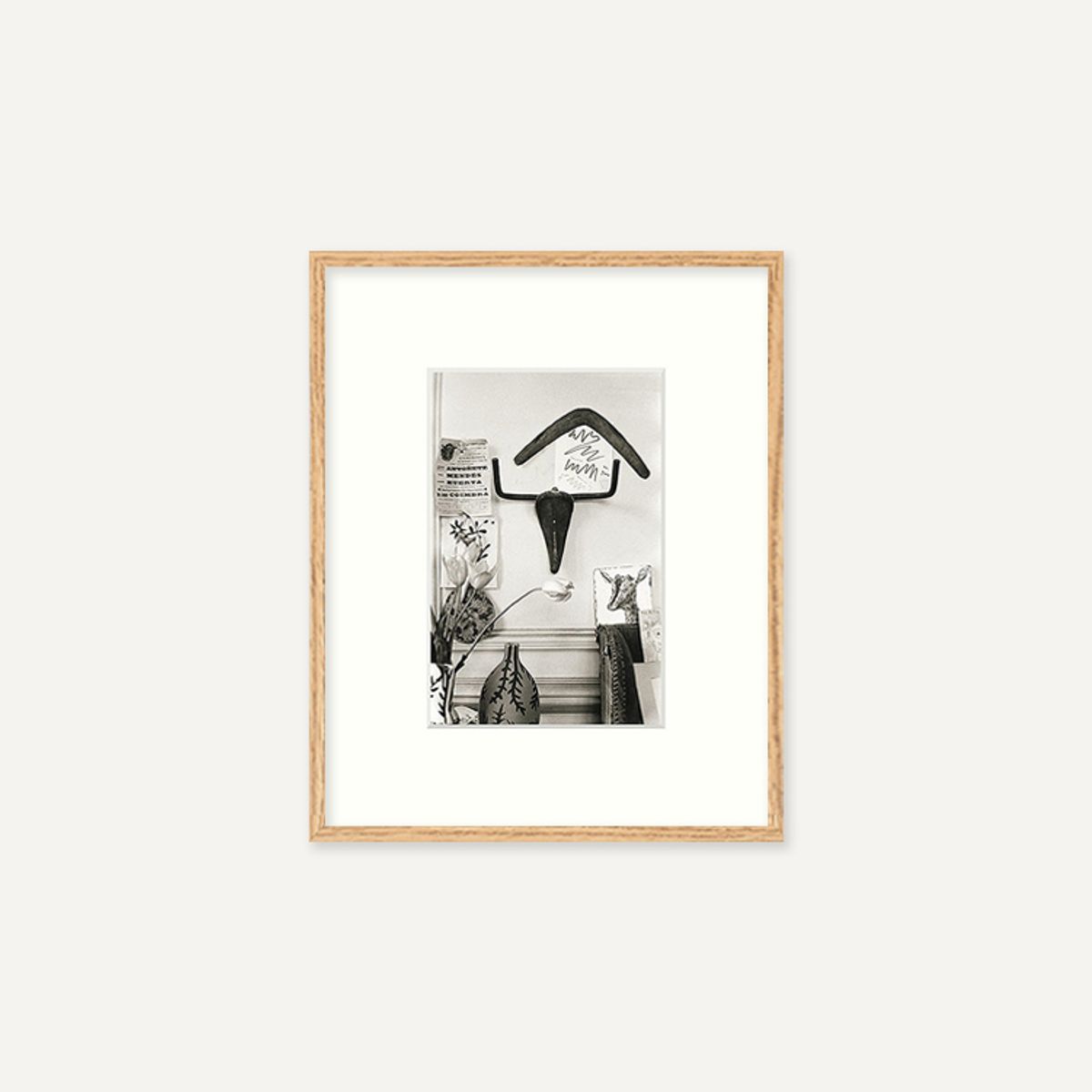 그릿시즌(GREET SEASON) 파블로 피카소 Sculpture Bulls head hanging on the wall (액자 포함)