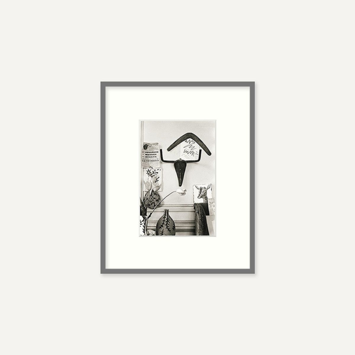 그릿시즌(GREET SEASON) 파블로 피카소 Sculpture Bulls head hanging on the wall (액자 포함)