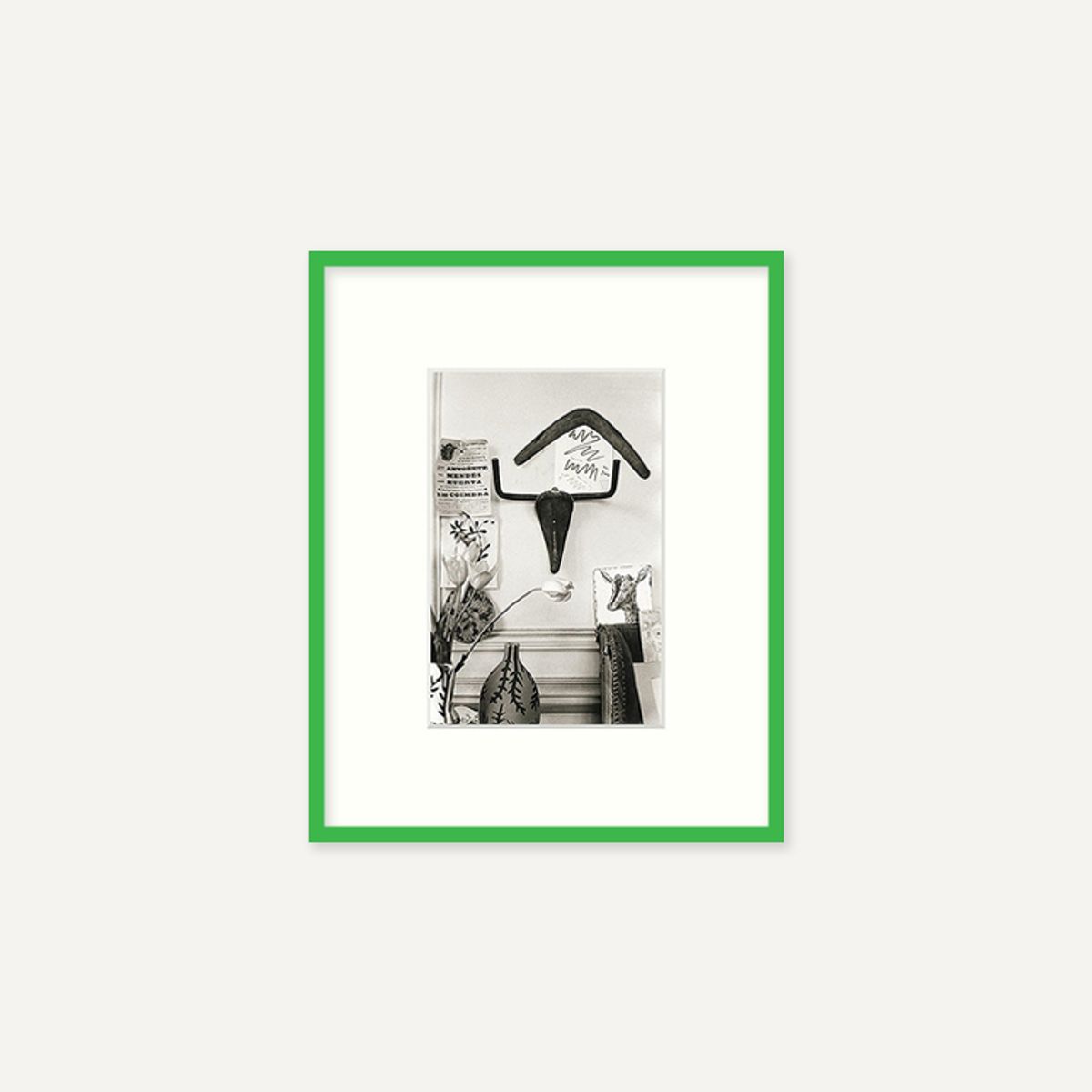 그릿시즌(GREET SEASON) 파블로 피카소 Sculpture Bulls head hanging on the wall (액자 포함)