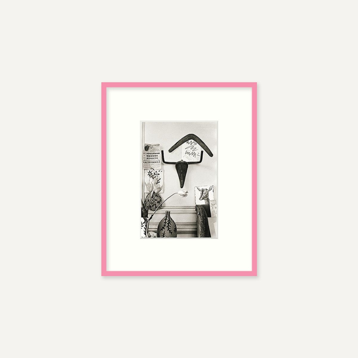 그릿시즌(GREET SEASON) 파블로 피카소 Sculpture Bulls head hanging on the wall (액자 포함)