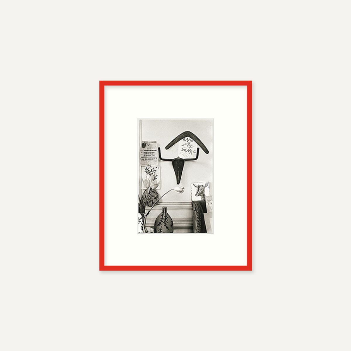 그릿시즌(GREET SEASON) 파블로 피카소 Sculpture Bulls head hanging on the wall (액자 포함)