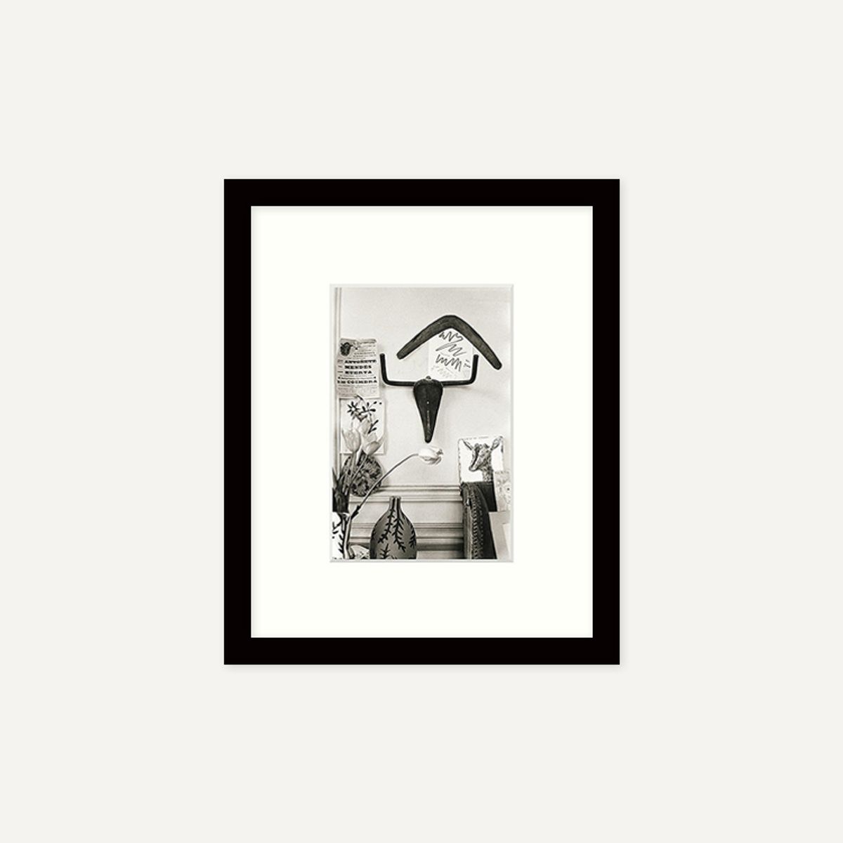 그릿시즌(GREET SEASON) 파블로 피카소 Sculpture Bulls head hanging on the wall (액자 포함)