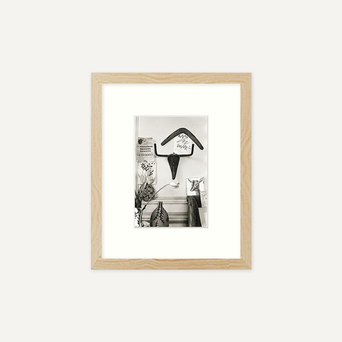 그릿시즌(GREET SEASON) 파블로 피카소 Sculpture Bulls head hanging on the wall (액자 포함)