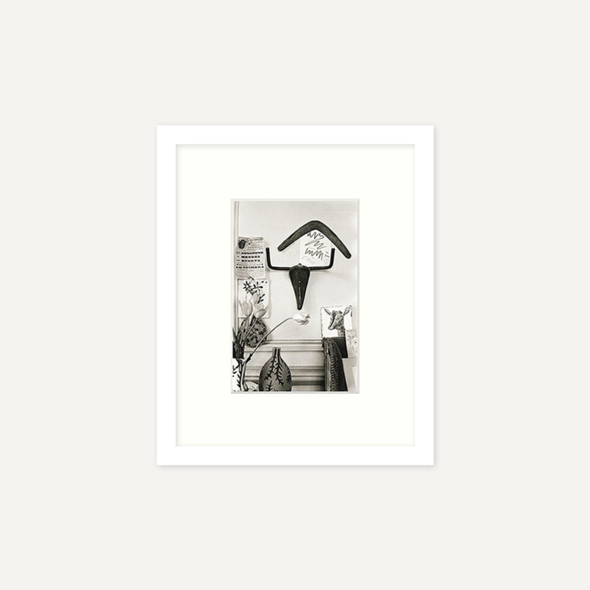그릿시즌(GREET SEASON) 파블로 피카소 Sculpture Bulls head hanging on the wall (액자 포함)