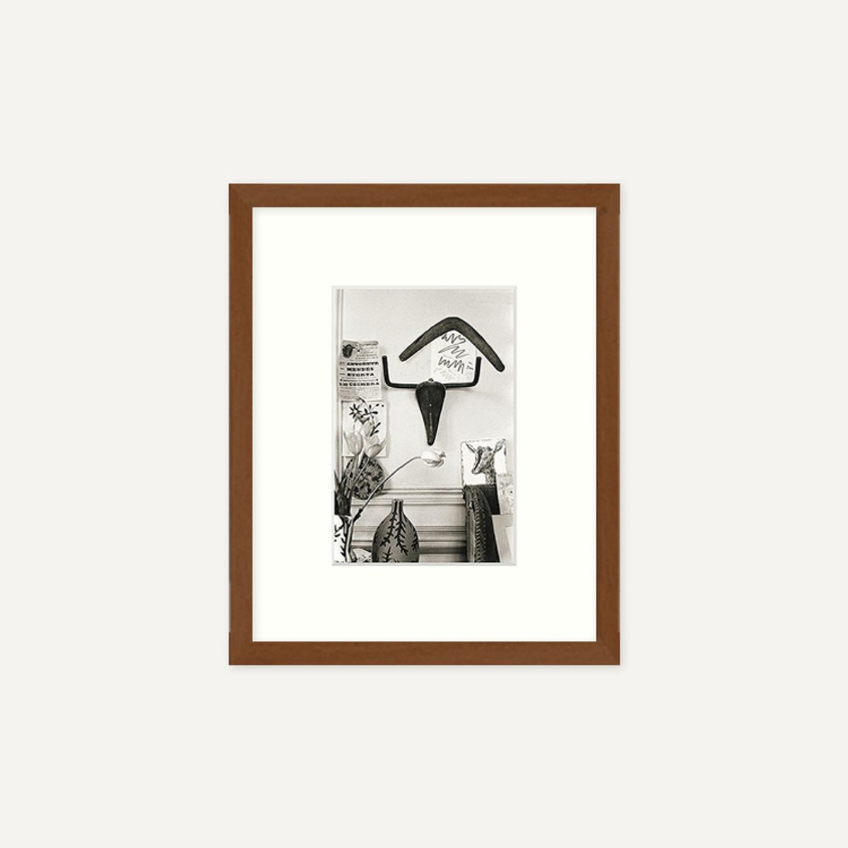 그릿시즌(GREET SEASON) 파블로 피카소 Sculpture Bulls head hanging on the wall (액자 포함)