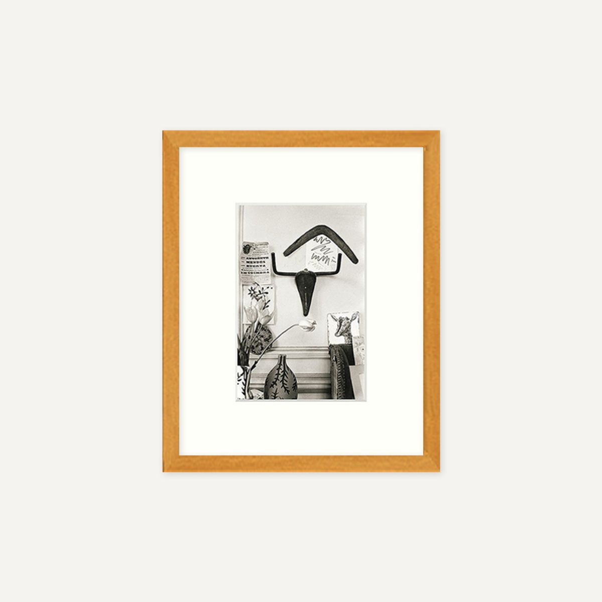 그릿시즌(GREET SEASON) 파블로 피카소 Sculpture Bulls head hanging on the wall (액자 포함)
