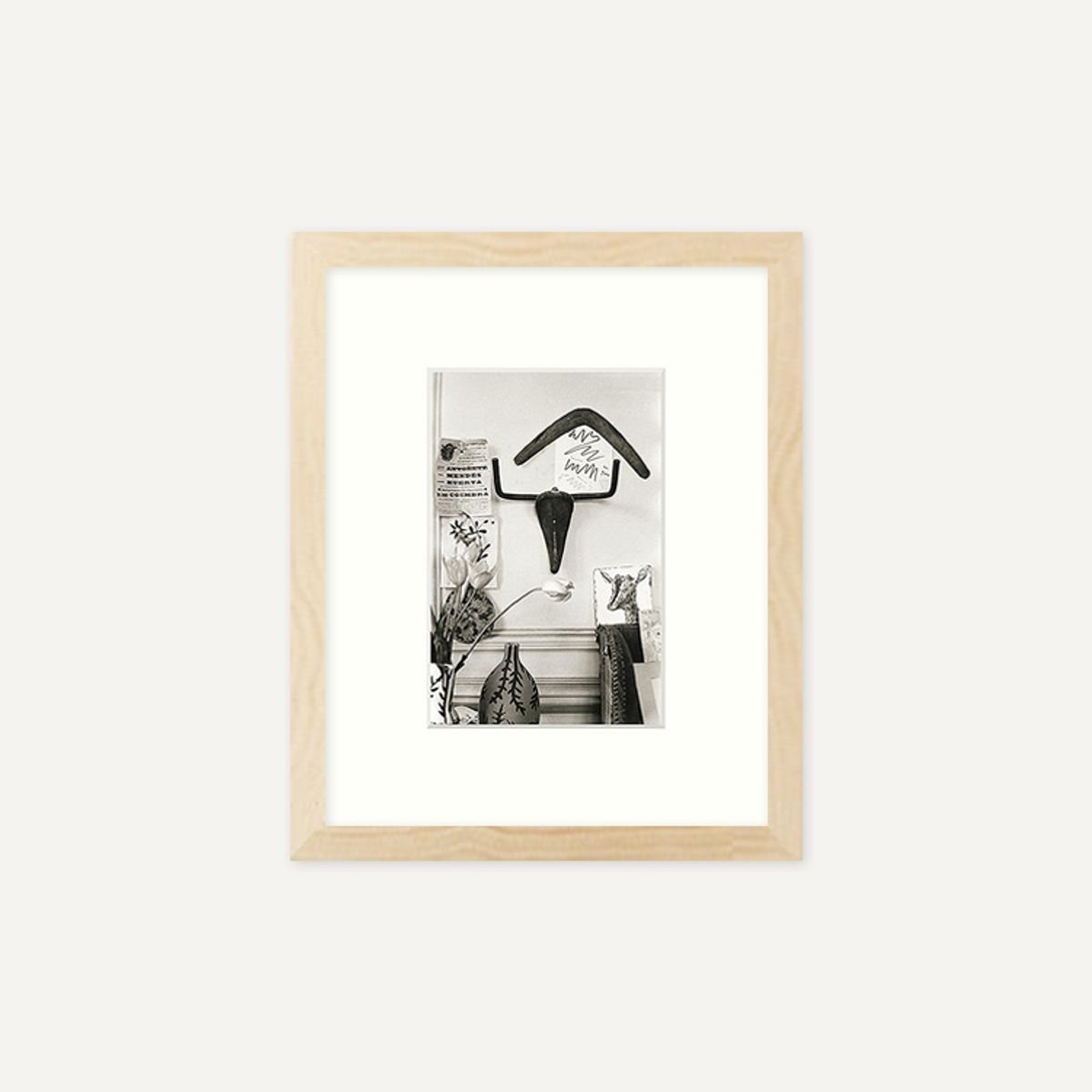 그릿시즌(GREET SEASON) 파블로 피카소 Sculpture Bulls head hanging on the wall (액자 포함)