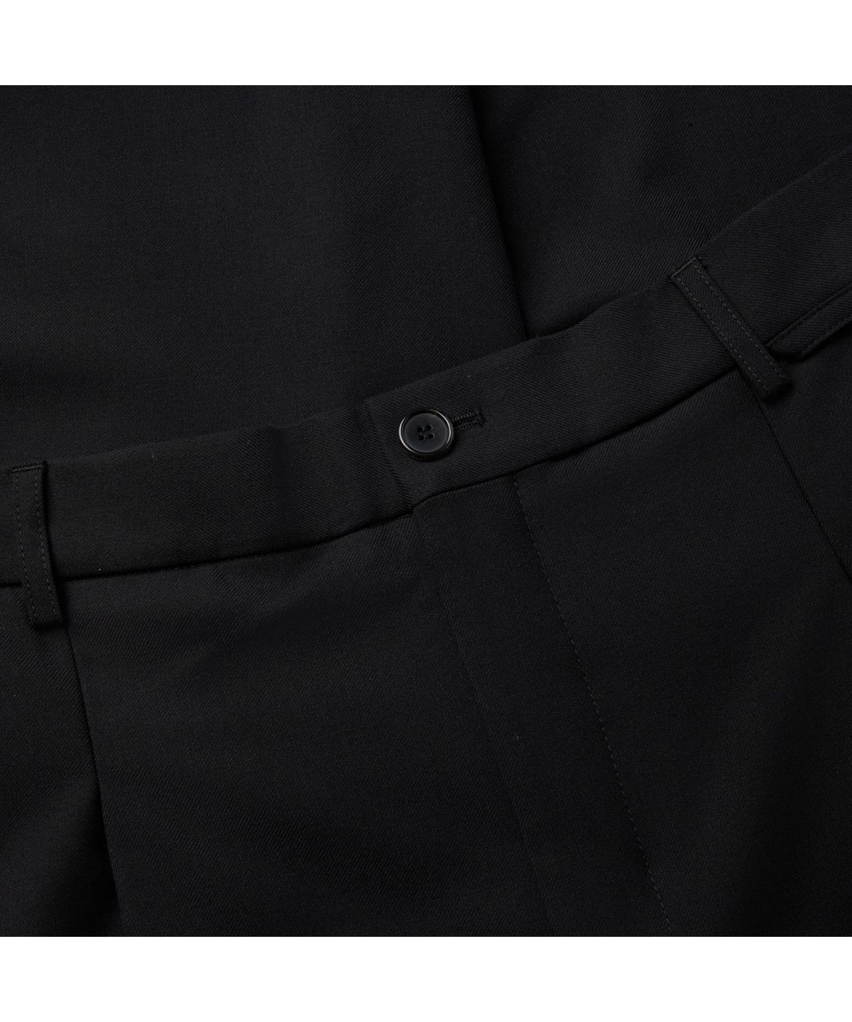 커스텀멜로우(CUSTOMELLOW) Black Wide Fit Pants C9PAW25541BKX