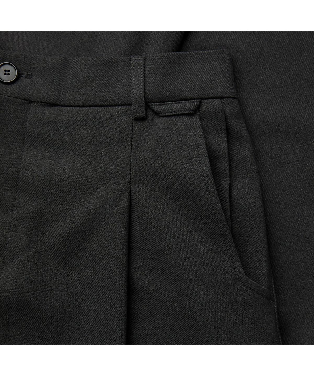 커스텀멜로우(CUSTOMELLOW) Grey Wide Fit Pants C9PAW25541GYD