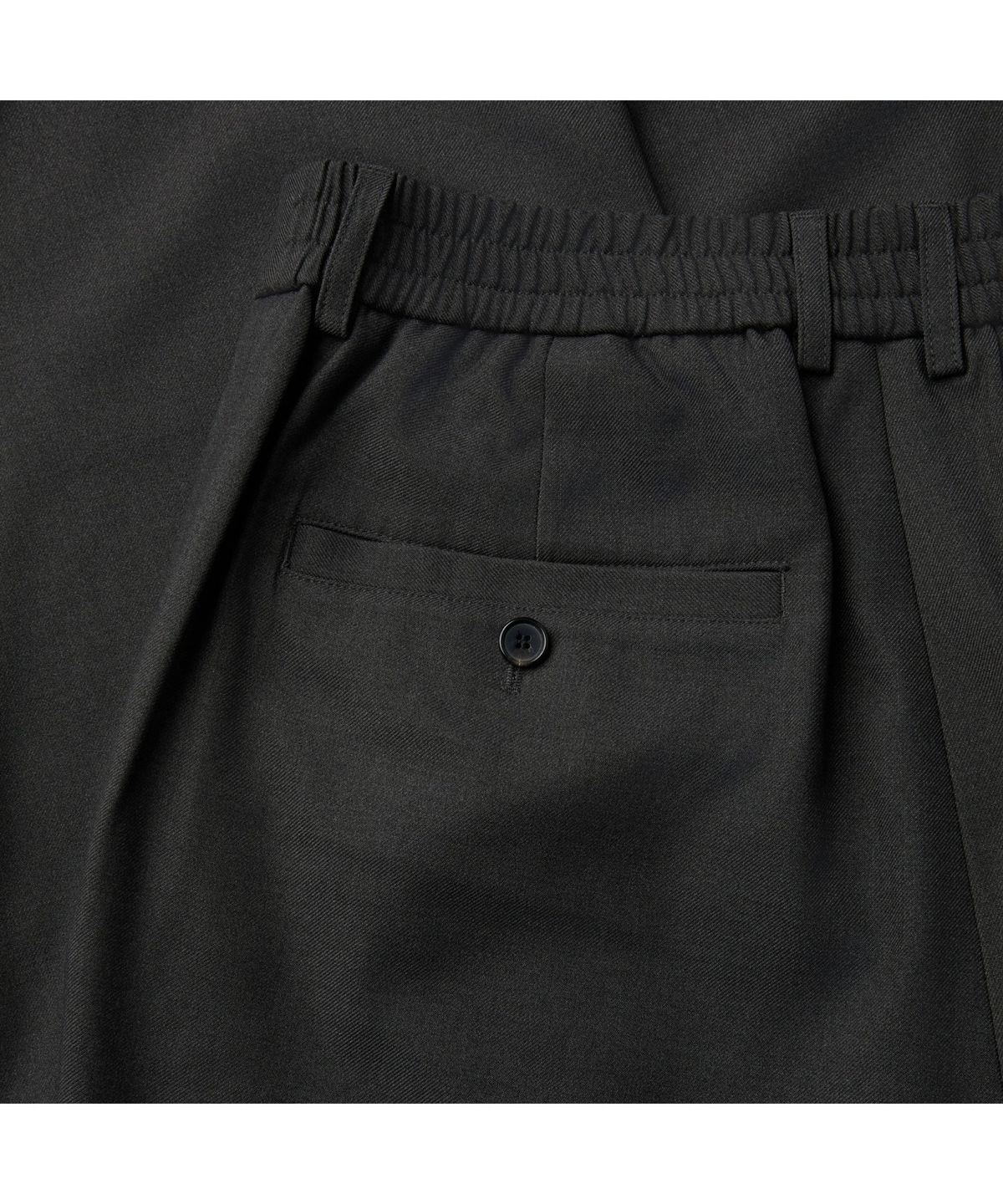 커스텀멜로우(CUSTOMELLOW) Grey Wide Fit Pants C9PAW25541GYD
