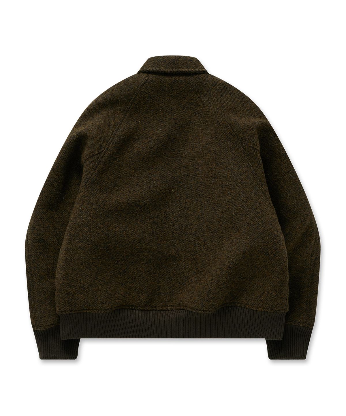필프(PEALP) Heritage Wool Zip-Up Jumper 26(Brown)