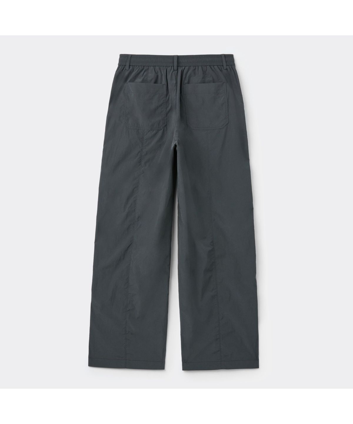 커스텀멜로우(CUSTOMELLOW) Grey Side Zip Detail Pants CWPAW25553GYD