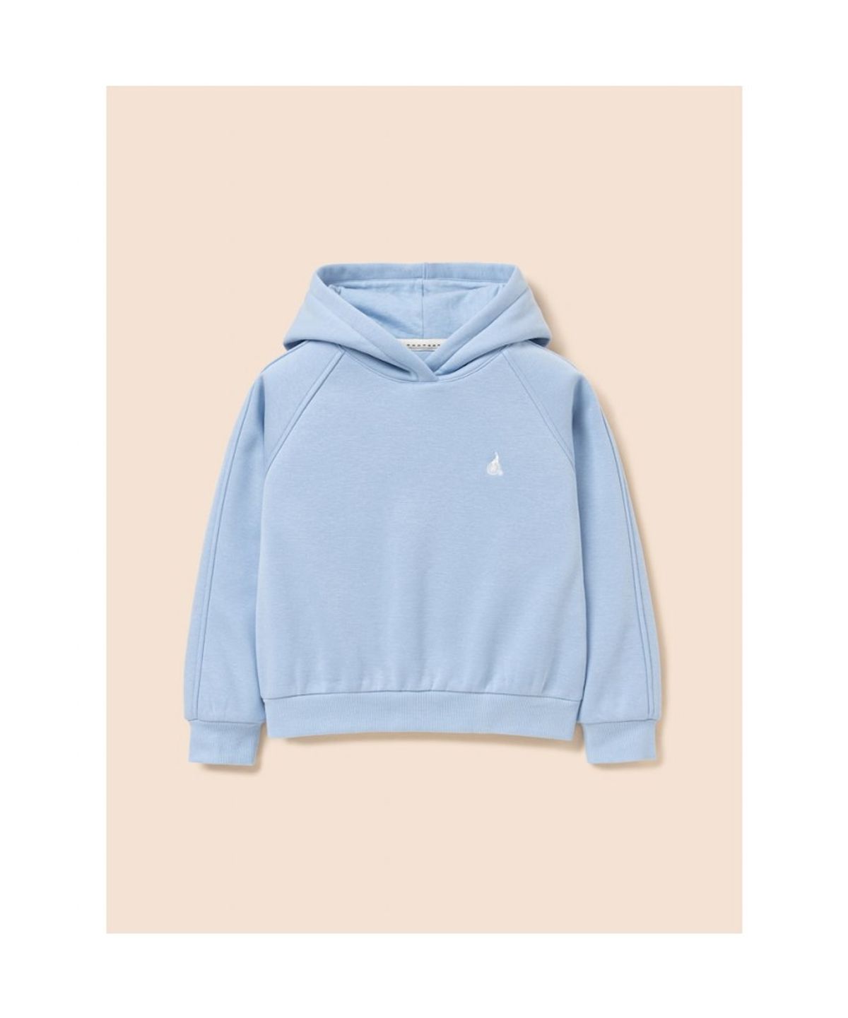 빈폴 키즈(BEANPOLE KIDS) 여아 베이직 기모 후드 스웨트 상하 세트  스카이 블루 (BI5X41G03Q)