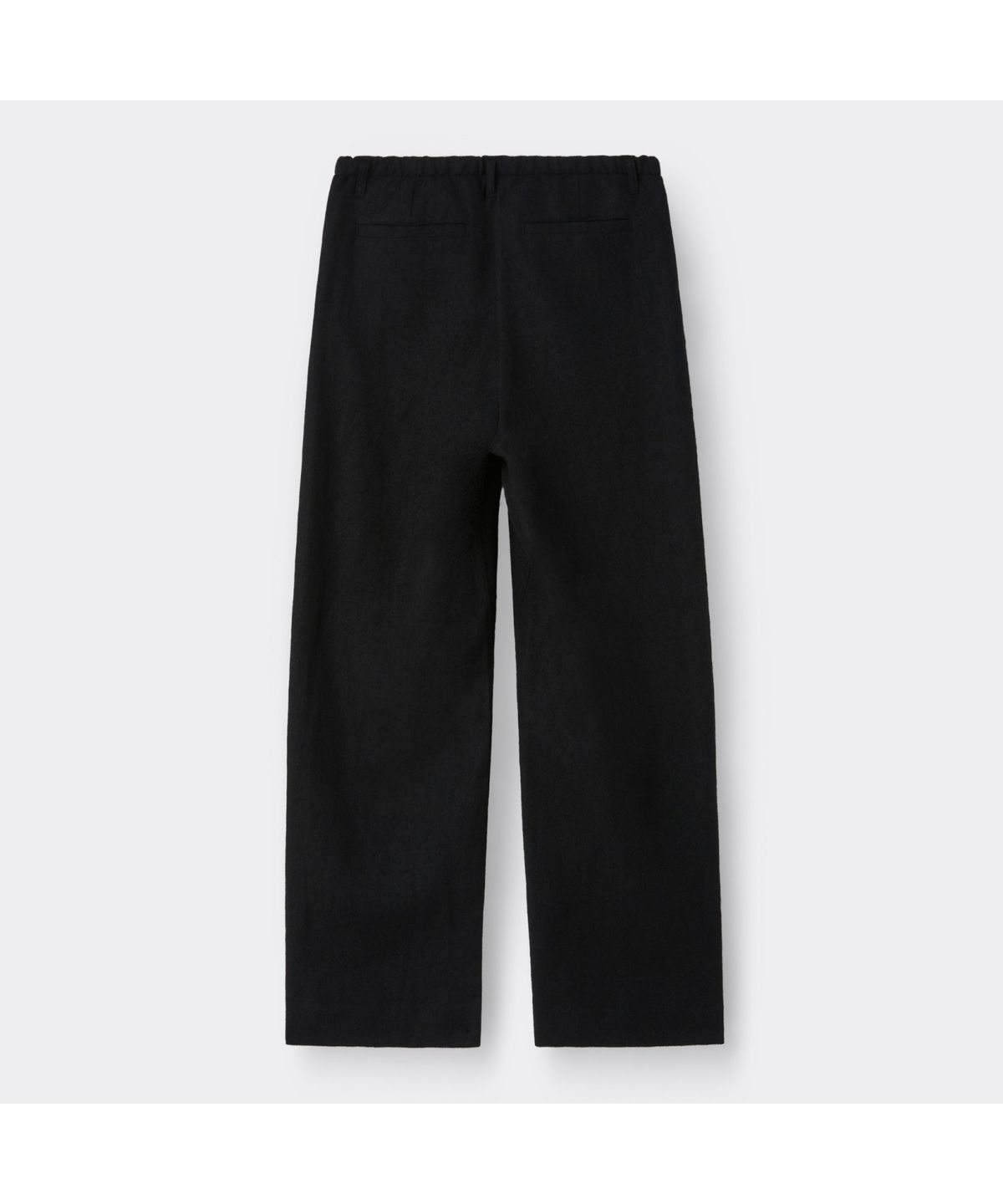 커스텀멜로우(CUSTOMELLOW) Black Wide Fit Gauze Setup Pants CWPAW25641BKX