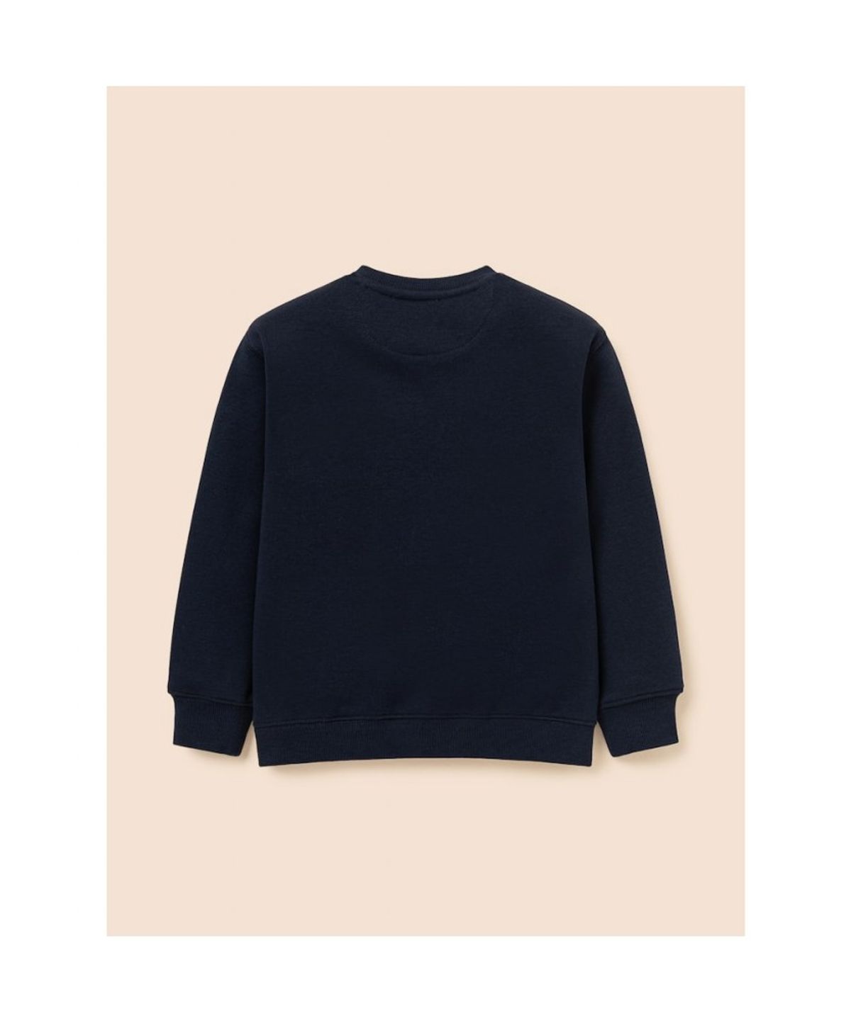 빈폴 키즈(BEANPOLE KIDS) 레터링 자수 기모 스웨트 셔츠  네이비 (BI5X41U12R) (BI5X41U12R)