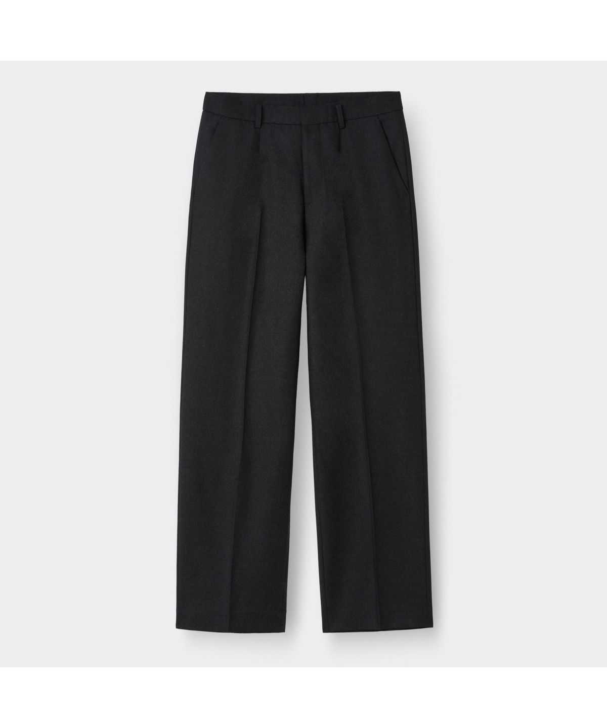 커스텀멜로우(CUSTOMELLOW) Grey Wide Fit Wool Setup Pants CWPAW25843GYD