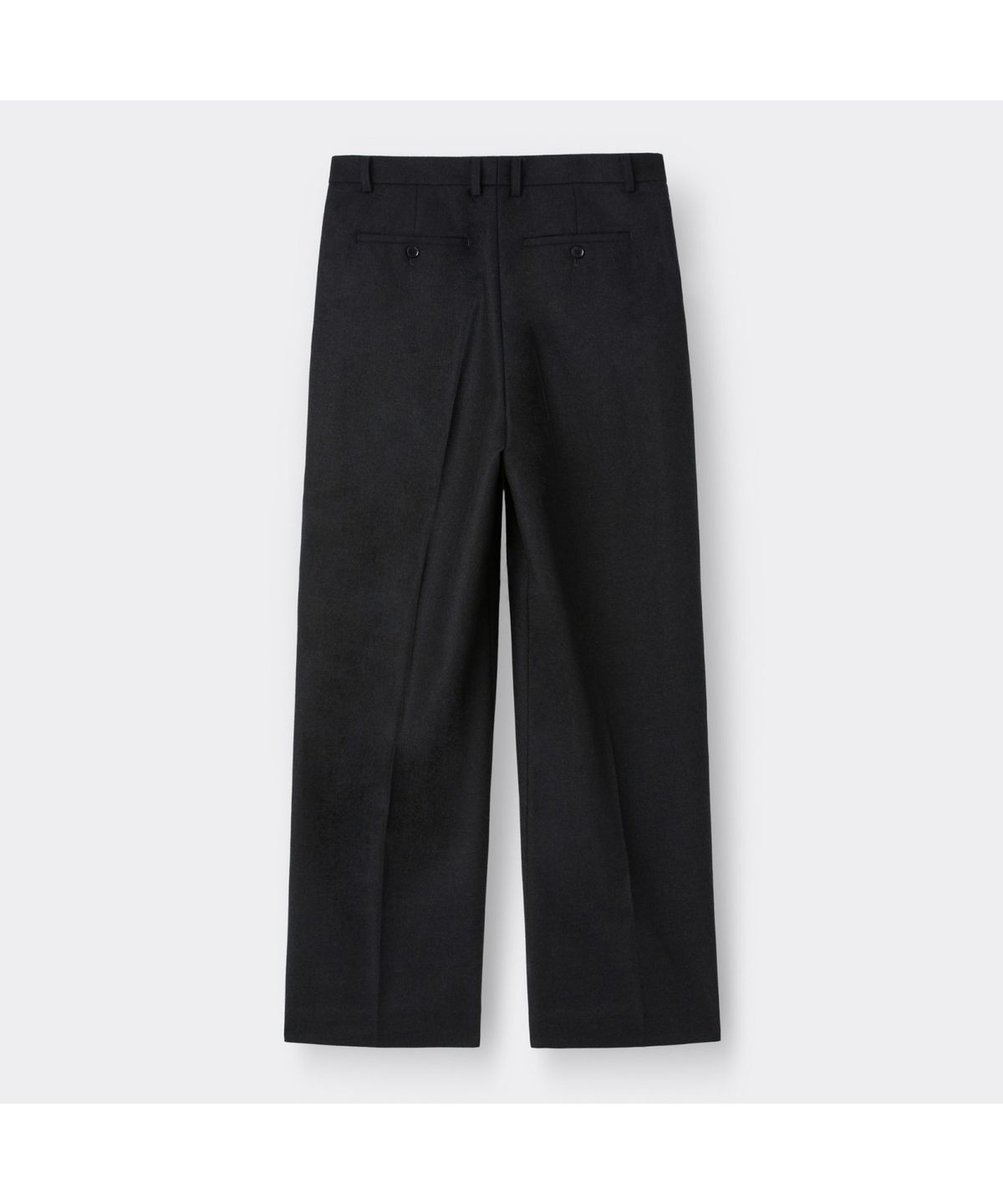 커스텀멜로우(CUSTOMELLOW) Grey Wide Fit Wool Setup Pants CWPAW25843GYD
