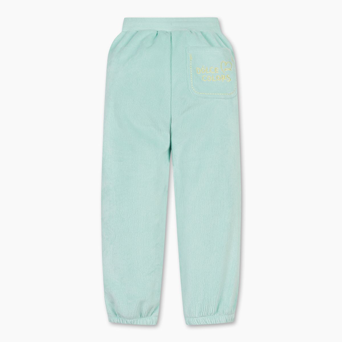 베네통키즈(BENETTONKIDS) 양면 골 벨로아 조거 팬츠_QATP08561MT