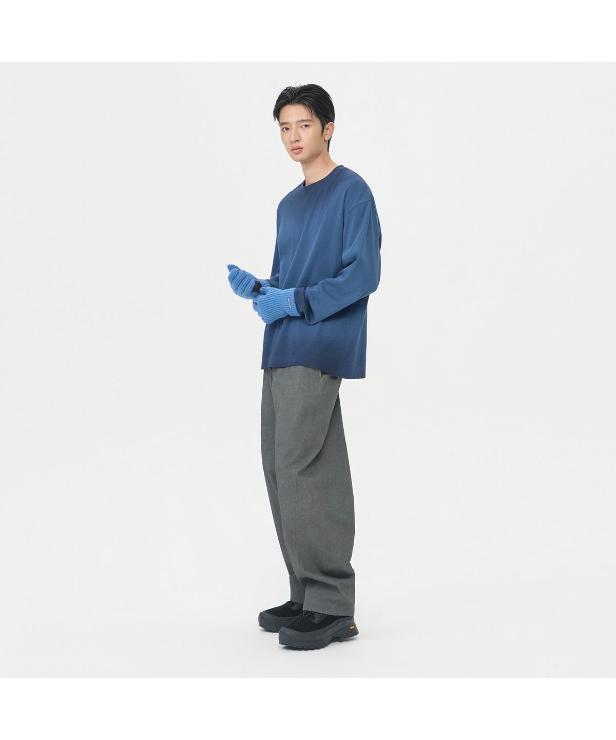 커스텀멜로우(CUSTOMELLOW) Navy Dyed T-shirt CWTAW25711NYX