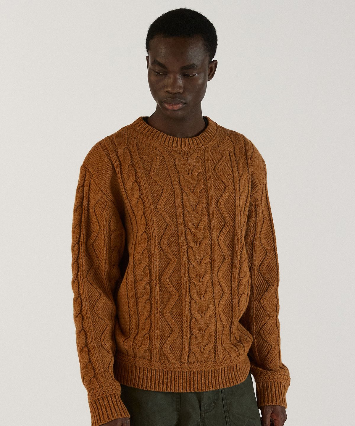 필프(PEALP) Cable Classic Knit 30(Beige)