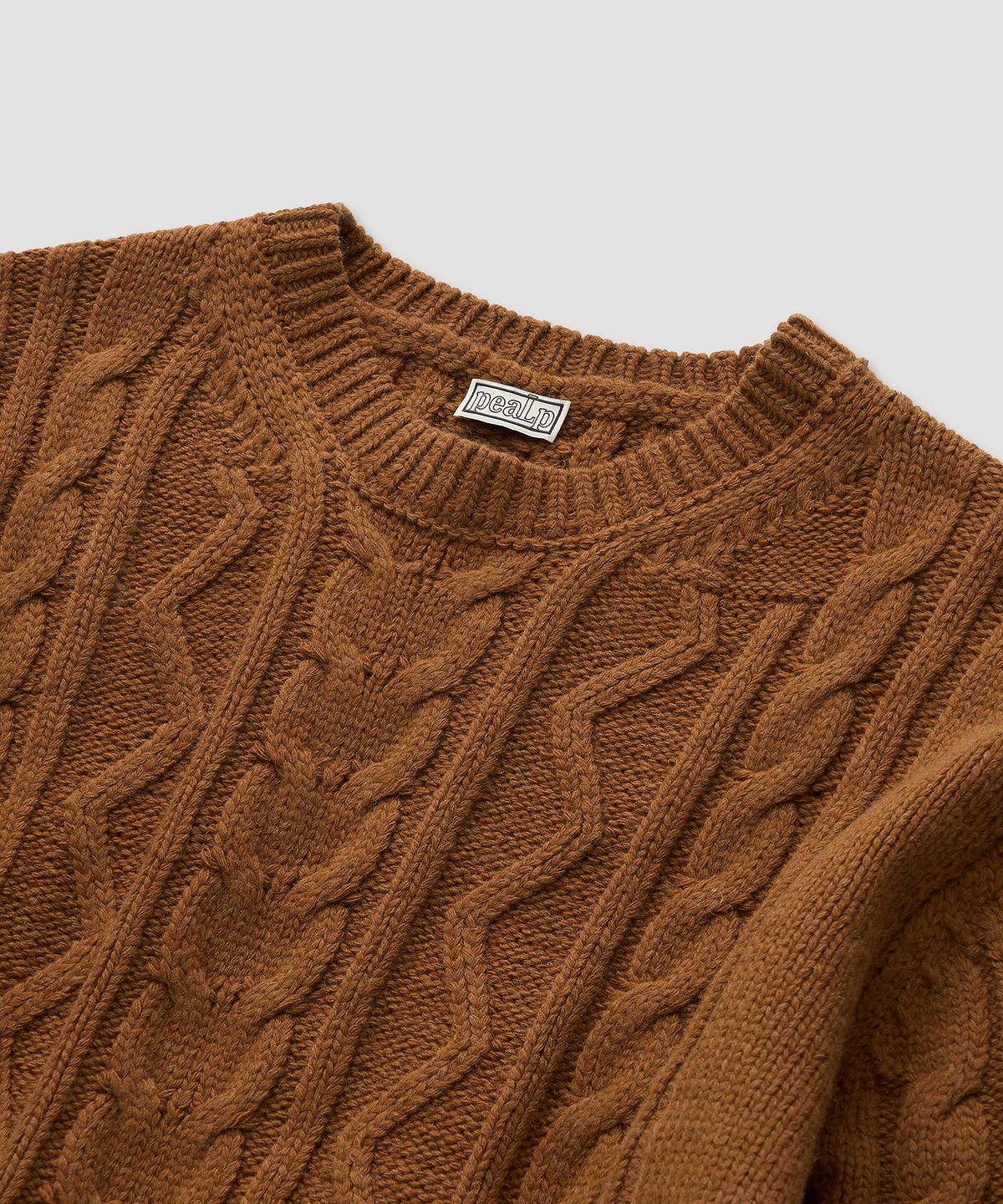 필프(PEALP) Cable Classic Knit 30(Beige)