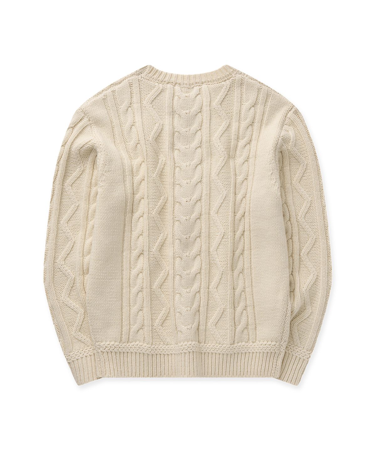 필프(PEALP) Cable Classic Knit 30(Ivory)