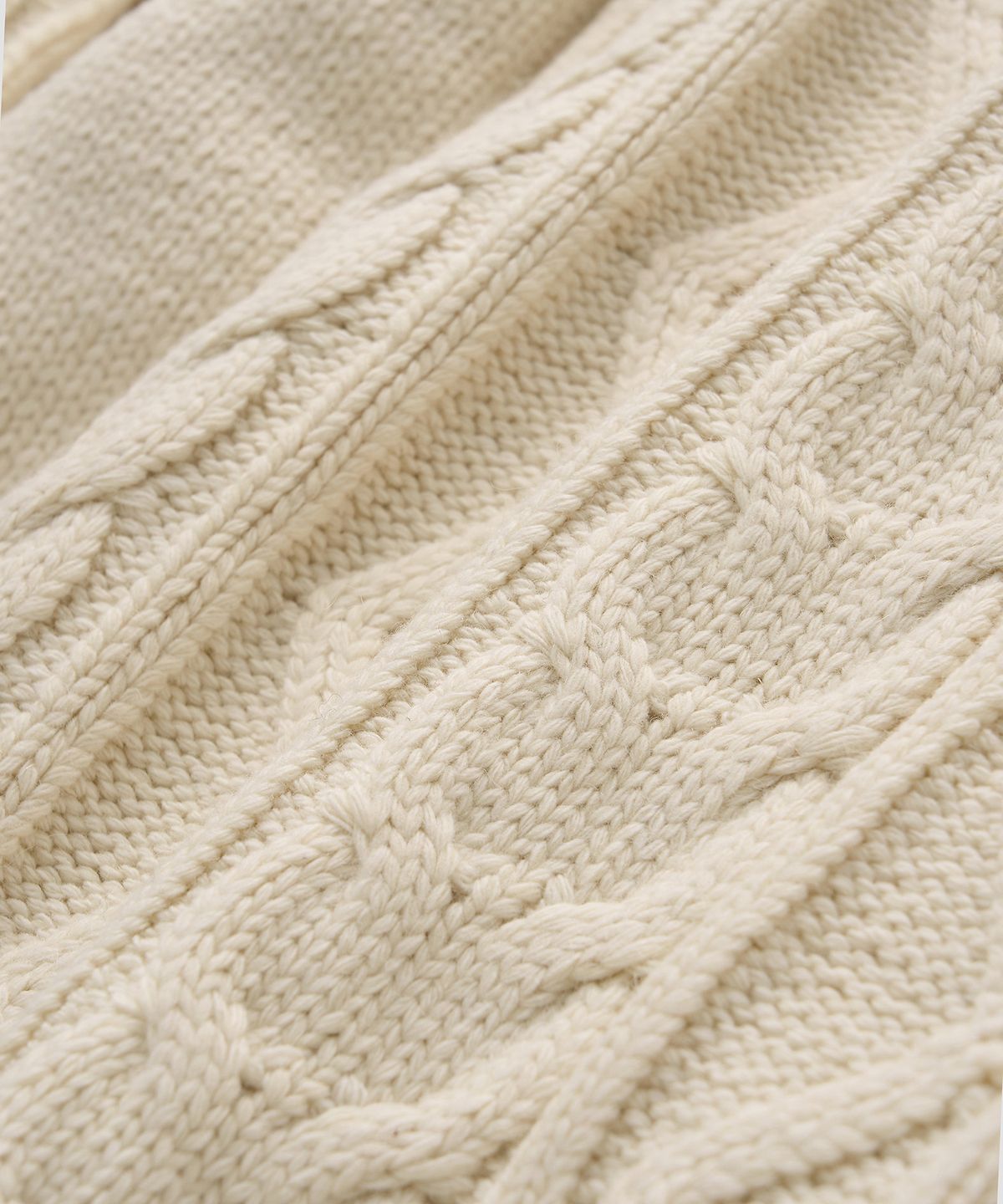 필프(PEALP) Cable Classic Knit 30(Ivory)