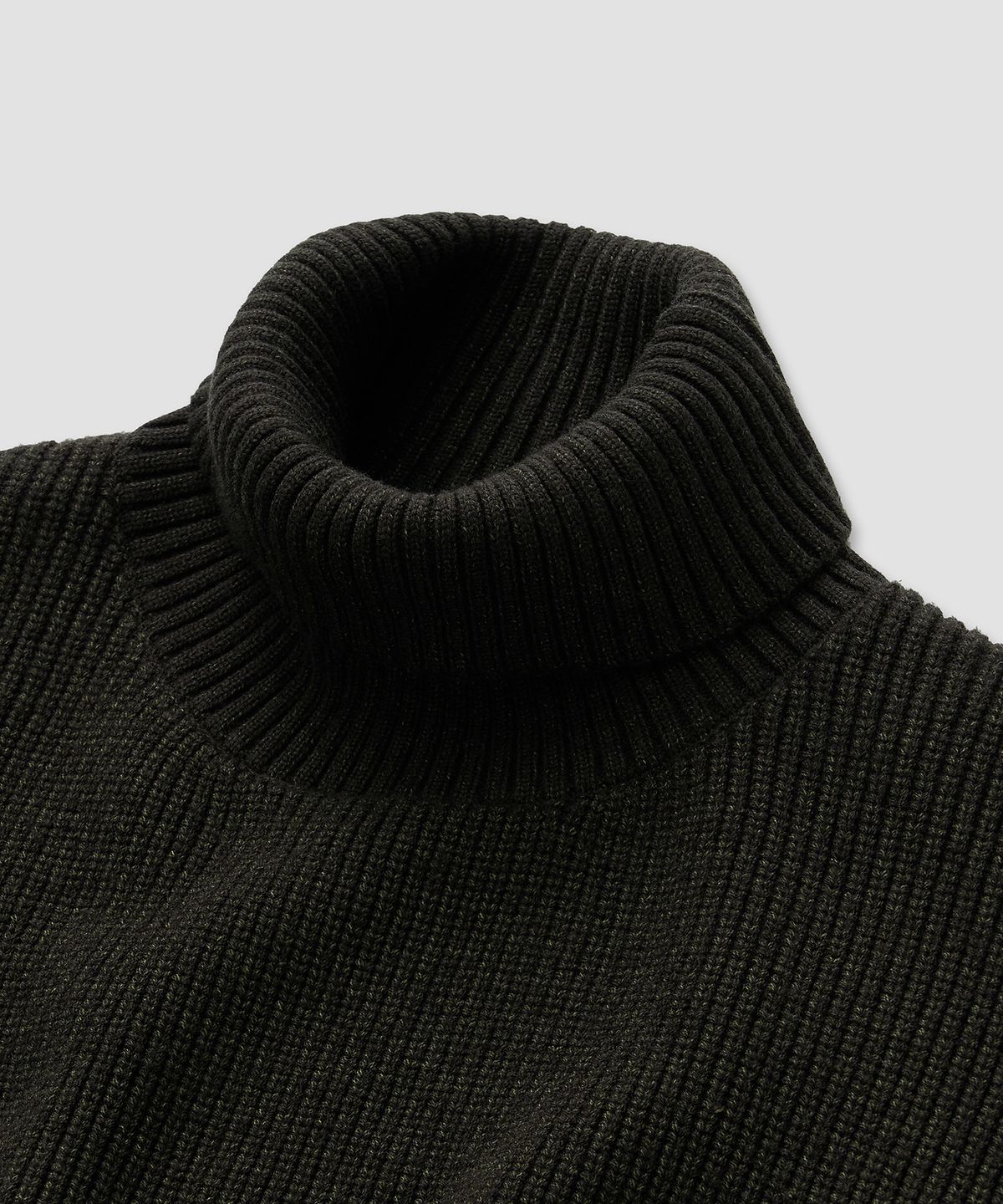 필프(PEALP) Classic Roll-Neck Knit 31(Khaki)