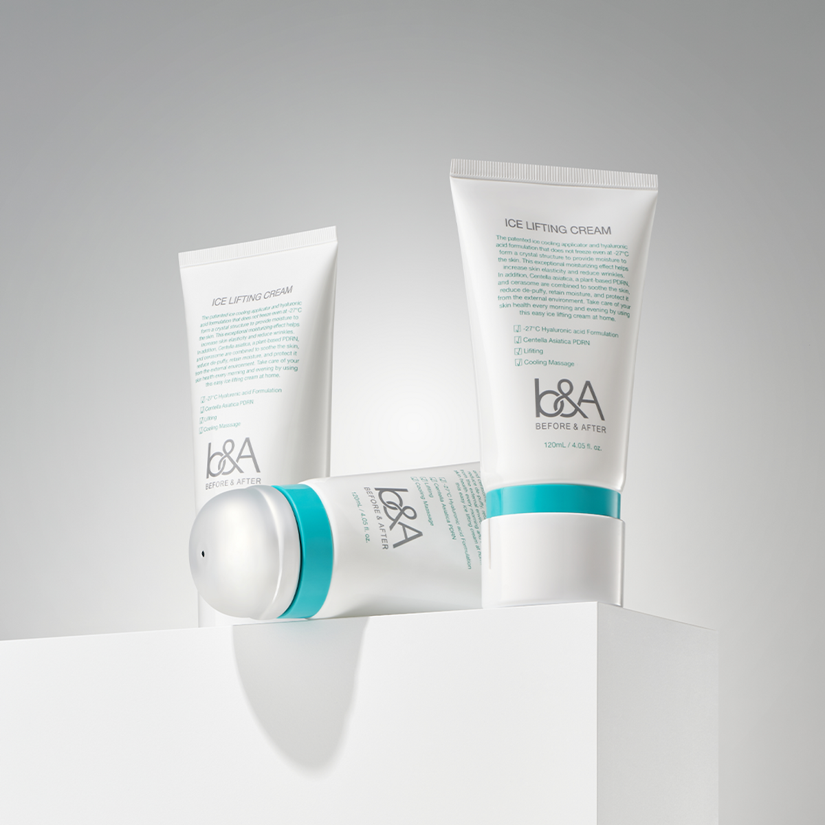 비포앤애프터(BEFOREANDAFTER) 아이스 리프팅 크림 리필 120ml 대용량 비포앤에프터
