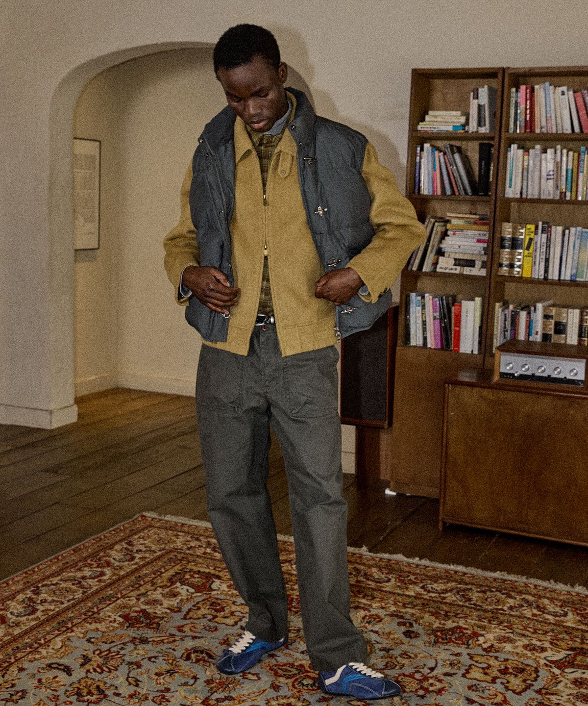 필프(PEALP) Washed Cotton Fatigue Pants 33(Khaki)