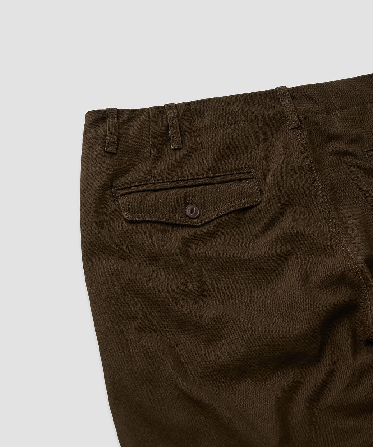 필프(PEALP) Washed Cotton Fatigue Pants 33(Brown)