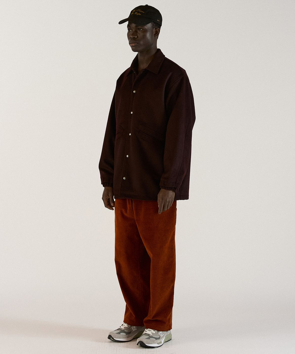 필프(PEALP) Corduroy Washed Engineer Pants 34(Firebrick)