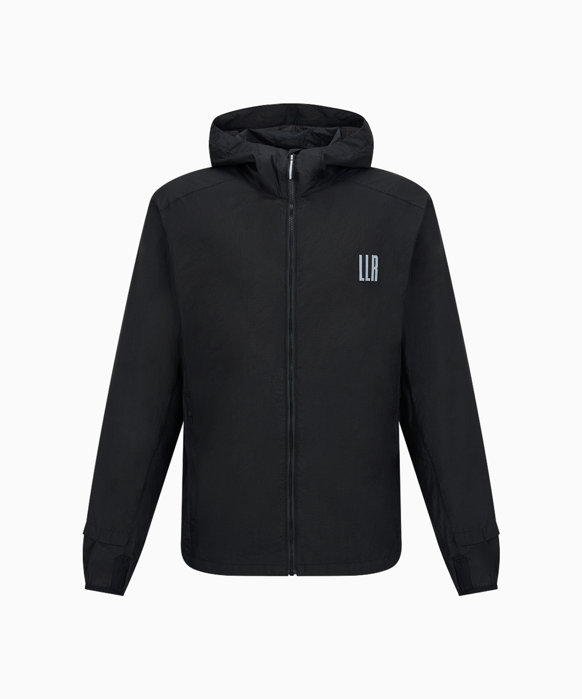 라임라잇 어패럴(LIMELIGHT APPAREL) 애슬릿 립스탑 러닝 바람막이 (블랙/그레이)