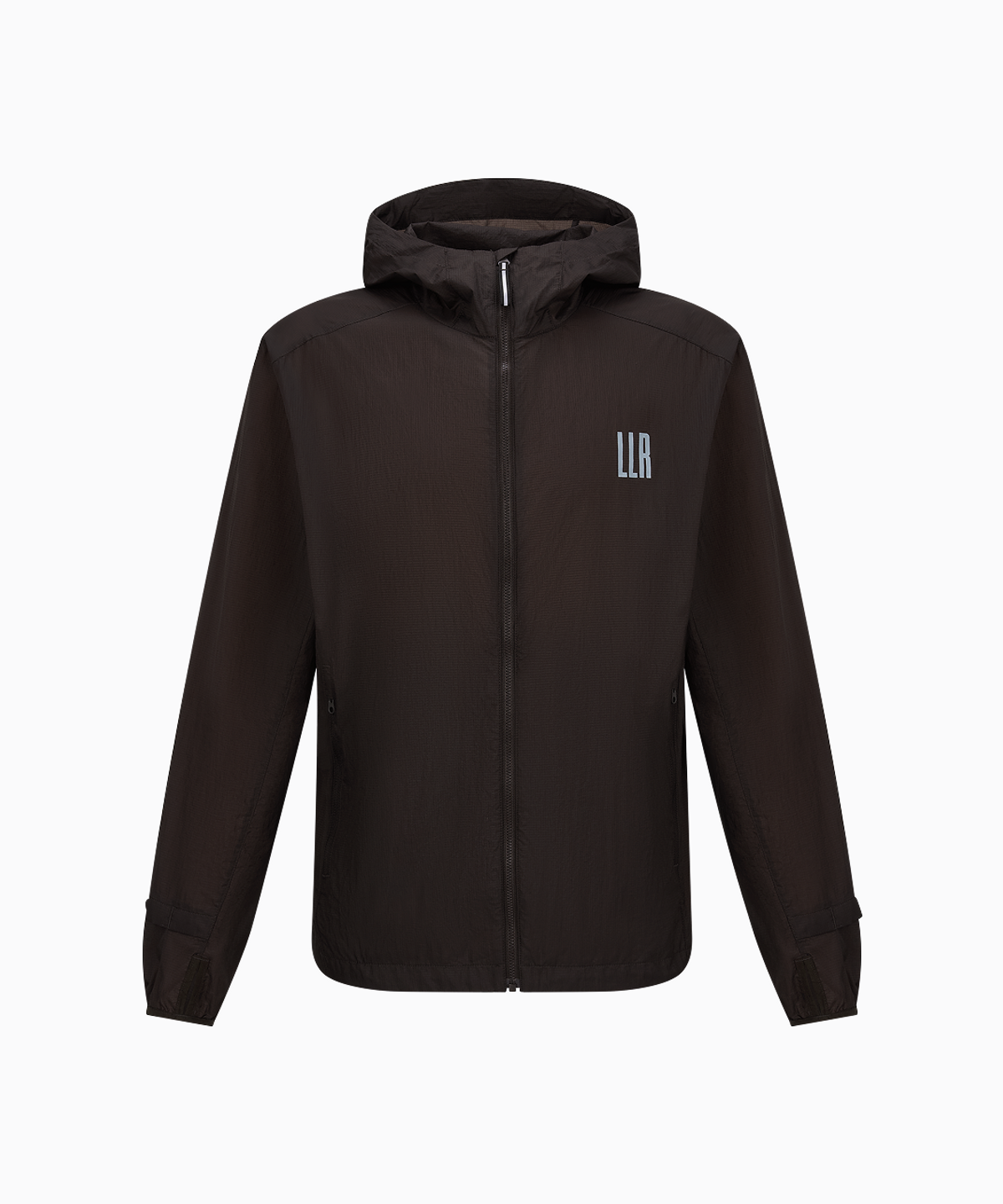 라임라잇 어패럴(LIMELIGHT APPAREL) 애슬릿 립스탑 러닝 바람막이 (브라운/그레이)