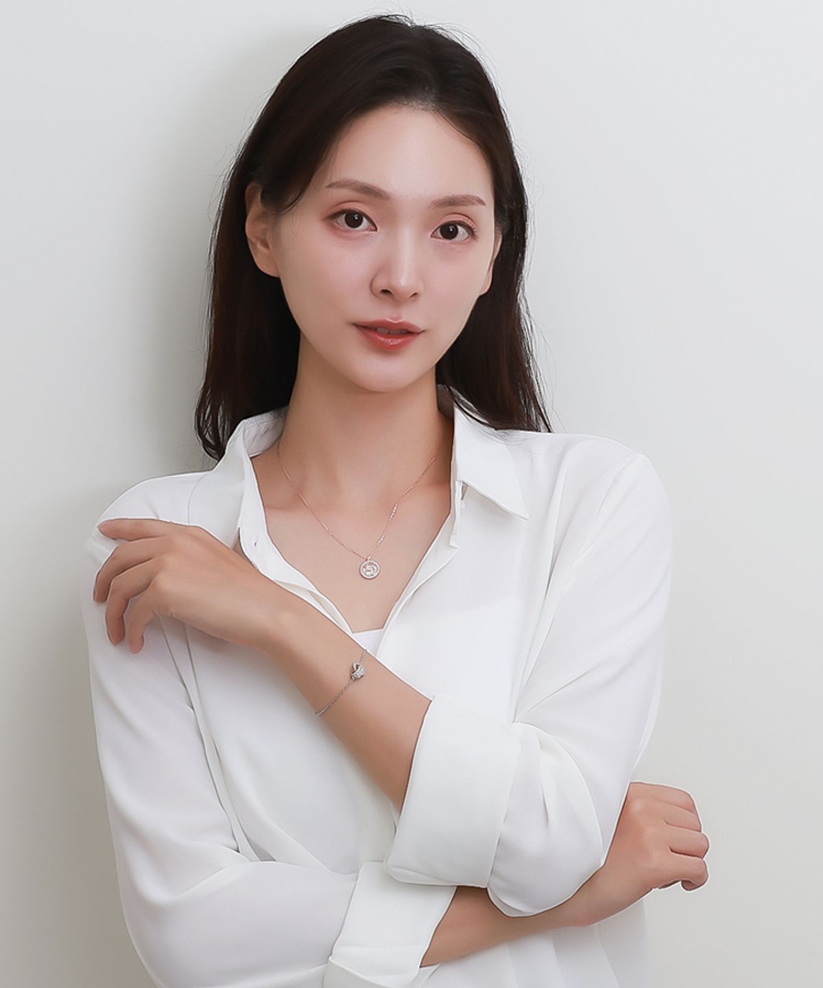 블랑시에르(BLANCIER) Silver925 리버시블 쁘띠 우르스 BL253N1022 여자 목걸이
