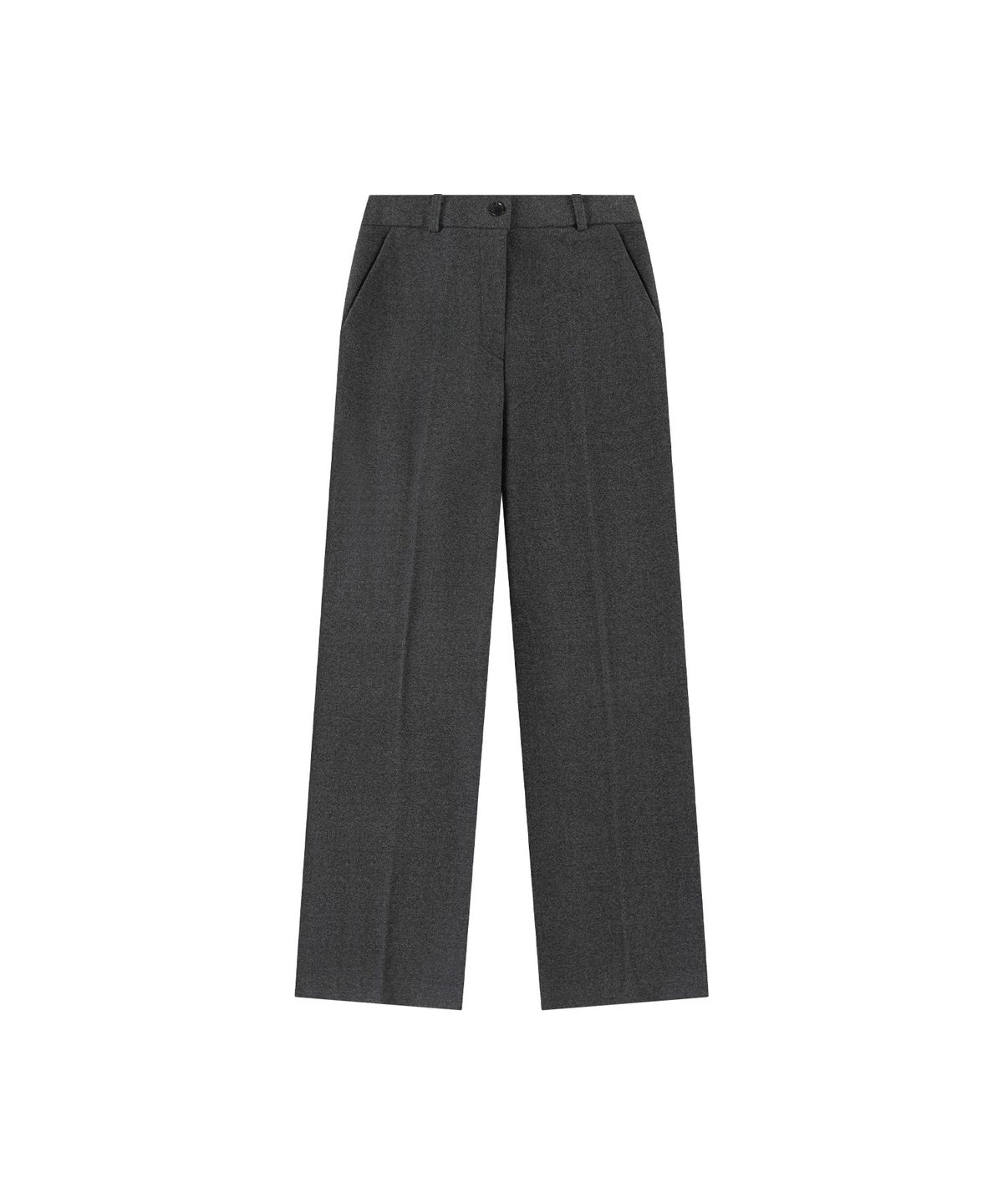 반원 아틀리에(VANONE ATELIER) P3267 에센셜 와이드 슬랙스_Charcoal