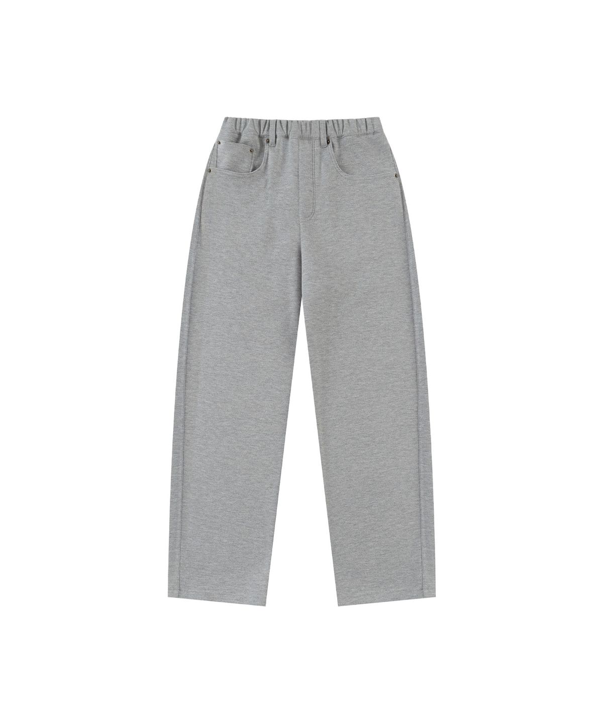 반원 아틀리에(VANONE ATELIER) P3275 벌룬 스웨트 팬츠_Melange gray